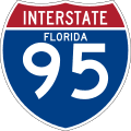 M1 series Route shields-Interstate Route Marker with State (2 digits)