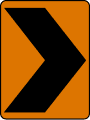 W1 series Horizontal alignment-Chevron (right)