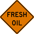 W21 series Road work-Fresh oil (tar)