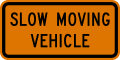 W21 series Road work-Slow moving vehicle
