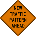 W23 series Slow traffic-New traffic pattern ahead