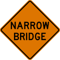 W5 series Road width restrictions-Narrow bridge