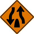 W6 series Divided highway-Divided highway ends