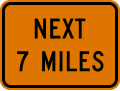 W7 series Hills-Next (distance) miles ahead