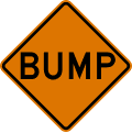 W8 series Pavement and roadway conditions-Bump