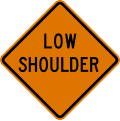 W8 series Pavement and roadway conditions-Low shoulder