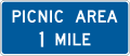 D5 series Rest area-Picnic area (distance)