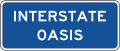 D5 series Rest area-Interstate oasis (plaque)