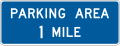 D5 series Rest area-Parking area (distance)