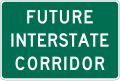 General information-Future interstate corridor
