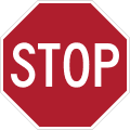 R1 series Stop and yield-Stop