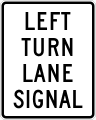 R10 series Traffic signal-Left turn lane signal