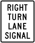 R10 series Traffic signal-Right turn lane signal