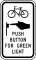 R10 series Traffic signal-Bicycle push button for green light