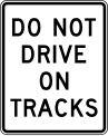 R15 series Rail and light rail-Do not drive on tracks