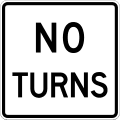 R3 series Lane usage and turns-No turns