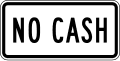 R3 series Lane usage and turns-No Cash (plaque)