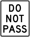 R4 series Regulation of movement-Do not pass