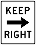 R4 series Regulation of movement-Keep right