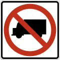 R5 series Exclusionary-No trucks