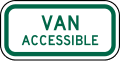 R7 series Parking-Van accessible (plaque)