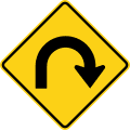 W1 series Horizontal alignment-Hairpin curve (right)