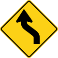 W1 series Horizontal alignment-Reverse curve (left)