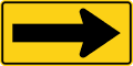 W1 series Horizontal alignment-Arrow (right)