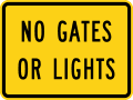 W10 series Railroad crossings-No gates or lights (plaque)