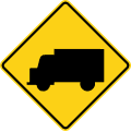 W11 series Advance warnings-Truck
