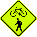 W11 series Advance warnings-pedestrians