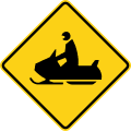 W11 series Advance warnings-Snowmobile