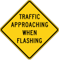 W2 series Intersections-Traffic Approaching When Flashing