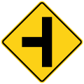 W2 series Intersections-Side road (left)