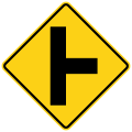 W2 series Intersections-Side road (right)