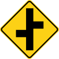 W2 series Intersections-Offset side roads (left and right)