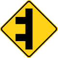 W2 series Intersections-Double side roads (left)