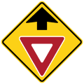 W3 series Advance traffic control- ahead