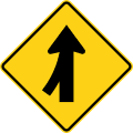 W4 series Lanes and merges-Merge (left)