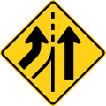 W4 series Lanes and merges-Added left lane