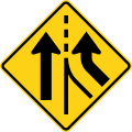 W4 series Lanes and merges-Added right lane
