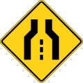 W4 series Lanes and merges-Single lane transition