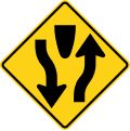 W6 series Divided highway-Divided highway begins