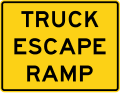 W7 series Hills-Truck escape ramp