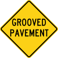 W8 series Pavement and roadway conditions-Grooved pavement