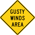W8 series Pavement and roadway conditions-Gusty Winds Area