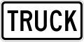 M4 series Route marker auxiliaries-Truck (plaque)