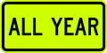 School signs-All year (plaque)